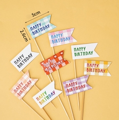 Set 90 que cắm HPBD kẻ caro (QCG)