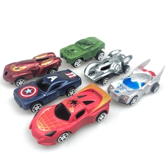 Set trang trí 6 xe oto liên minh công lý