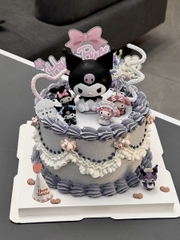 Trang trí Kuromi nhựa đẹp (9cm) L1