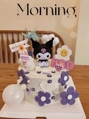 Trang trí Kuromi nhựa đẹp (9cm) L1