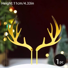 Topper mica GS sừng hươu vàng