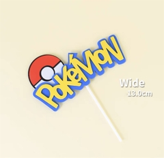 Que cắm xốp Pokemon + quả cầu Poke