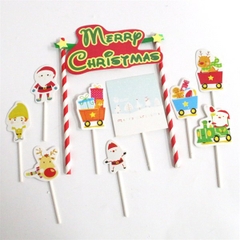 Set que cắm GS bảng hiệu + cổng Merry Xmas