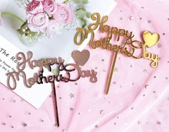 Topper mica HP Mother's day vàng