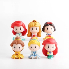 Set 6 công chúa Disney chibi ngồi