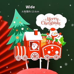 Set que cắm GS đoàn tàu + cây thông