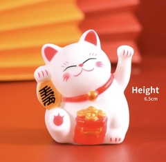Trang trí tết mèo thần tài (cao su mềm)