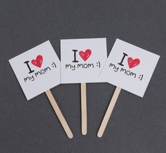 Set 3 que I love my mom