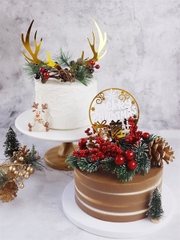 Topper mica GS sừng hươu vàng