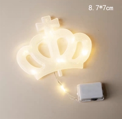 Trang trí đèn nháy vương miện