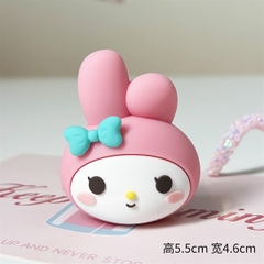 Trang trí silicon hình đầu thú - Thỏ Melody