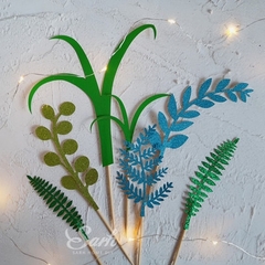 Set que cắm cỏ cây