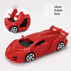 Trang trí xe Porsche nhựa màu đỏ
