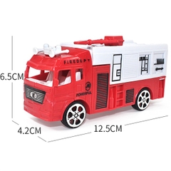 Trang trí xe cứu hỏa (có móc)