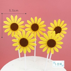 Set 5 que cắm hoa hướng dương xốp