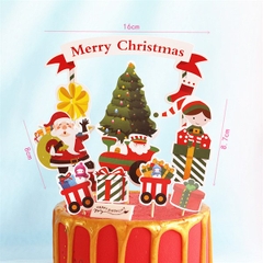 Set que cắm GS 1 bé trai + 1 ông già Noel + các hộp quà