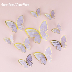 Set 10 que cắm bướm vân tím kiểu mới