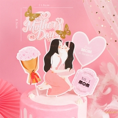 Set que cắm Happy Mother's Day mẹ và bé