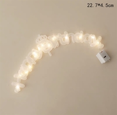 Trang trí đèn led chữ HPBD vương miện