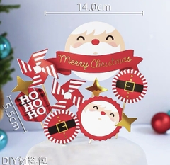 Set que GS ông già Noel mặt tròn Hohoho