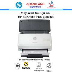 Máy scan HP ScanJet Pro 2000 s2 (6FW06A) (A4 | scan 2 mặt | ADF 50 tờ | 35ppm/70ipm | USB 3.0)