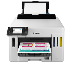 Máy In Phun Màu Canon MAXIFY GX5570 ( In 2 mặt / WIFI/ USB / màn LCD / A4/ A5 )
