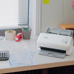 Máy Scan Brother ADS-4300N (scan 2 mặt | ADF 80 tờ | 40ppm/80ipm | A4 | USB | LAN)
