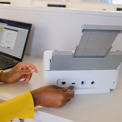 Máy Scan Brother ADS-4300N (scan 2 mặt | ADF 80 tờ | 40ppm/80ipm | A4 | USB | LAN)