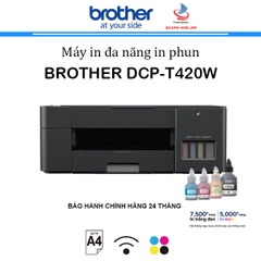 Máy in phun đa chức năng Brother DCP-T420W (A4 | A5 | In | Copy | Scan | USB | Wifi)
