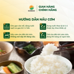 Gạo thơm ST25 Thượng Hạng KOMESO - Sản phẩm chất lượng cao