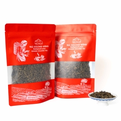 Trà Oolong Gừng - Túi zip Đỏ - Nhãn tiếng Nga
