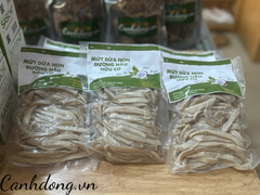 Mứt dừa non đường nâu hữu cơ (túi 500g)