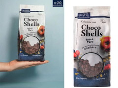 Ngũ cốc hữu cơ dạng mảnh Choco Shells (275gr)