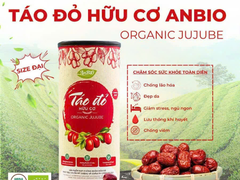 Set quà tặng Táo đỏ - kỷ tử - hoa cúc hữu cơ USDA-EU