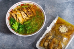 Canh cá rô đồng Bà Là