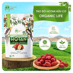Táo đỏ hữu cơ Hotan Organic Life (túi 500gr)