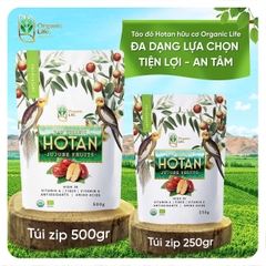 Táo đỏ hữu cơ Hotan Organic Life (túi 500gr)