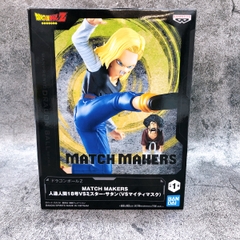 Mô hình Android 18 vs Mr. Satan - Match Makers (vs Mighty Mask) - Dragon Ball Chính hãng Bandai