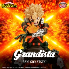Mô hình Bakugo Katsuki - Grandista - My Hero Academia Chính hãng Bandai