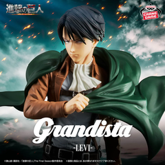 Mô hình Levi Ackerman - Grandista - Attack On Titan Chính hãng Bandai