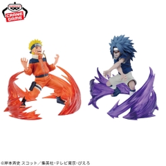 Mô hình Uzumaki Naruto & Uchiha Sasuke - NARUTO 72 series Vibration Stars - Naruto Chính hãng Bandai
