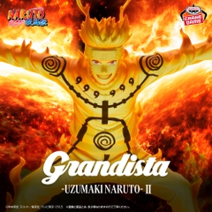 Mô hình Uzumaki Naruto II - Grandista - Naruto Chính hãng Bandai