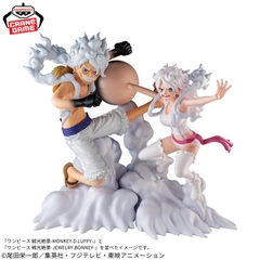 Mô hình Monkey D. Luffy & Jewelry Bonney - SENKOZEKKEI - OnePiece Chính hãng Bandai