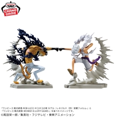 Mô hình Monkey D. Luffy Gear 5 Vs Rob Lucci - SENKOZEKKEI - OnePiece Chính hãng Bandai