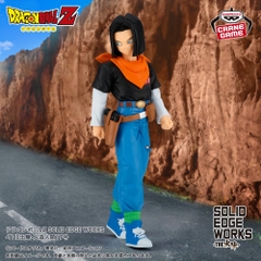 Mô hình Android 17 - Solid Edge Works - Dragon Ball Chính hãng Bandai