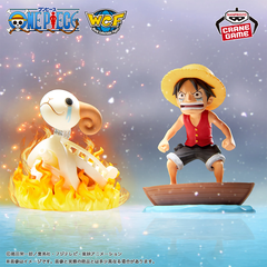 Mô hình Monkey D. Luffy & Going Merry - WCF Log Stories - OnePiece Chính hãng Bandai