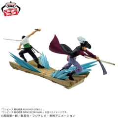 Mô hình Roronoa Zoro Vs Dracule Mihawk - SENKOZEKKEI - OnePiece Chính hãng Bandai