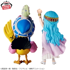Mô hình Nefertari Vivi & Karoo - WCF Log Stories - OnePiece Chính hãng Bandai