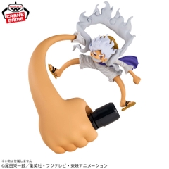 Mô hình Monkey D. Luffy Cầm Son - Fig Life! - OnePiece Chính hãng Bandai