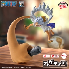 Mô hình Monkey D. Luffy Cầm Son - Fig Life! - OnePiece Chính hãng Bandai